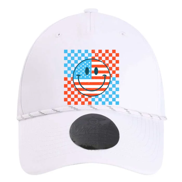 Usa Smiley Checkerboard Performance The Dyno Cap