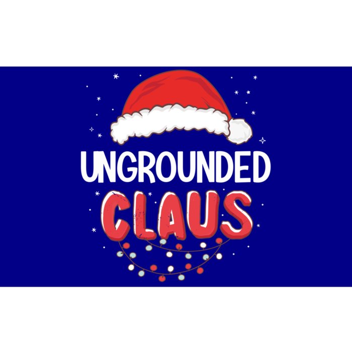 Ungrounded Santa Claus Christmas Matching Costume Gift Bumper Sticker