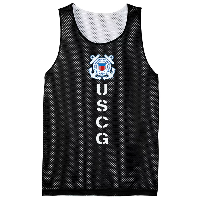 United States Coast Guard Uscg Mesh Reversible Basketball Jersey Tank