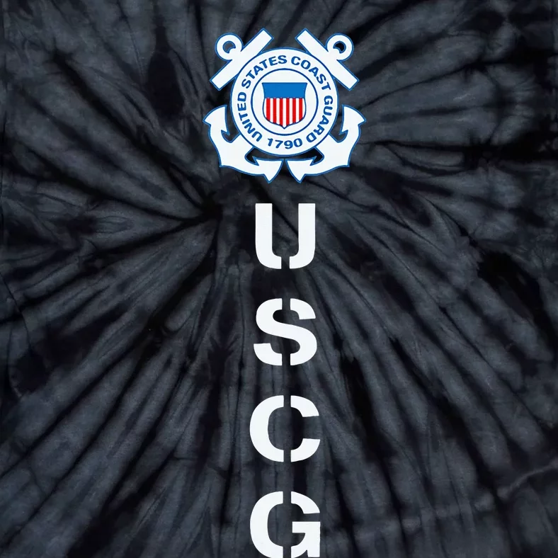 United States Coast Guard Uscg Tie-Dye T-Shirt