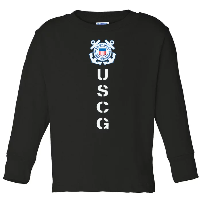 United States Coast Guard Uscg Toddler Long Sleeve Shirt