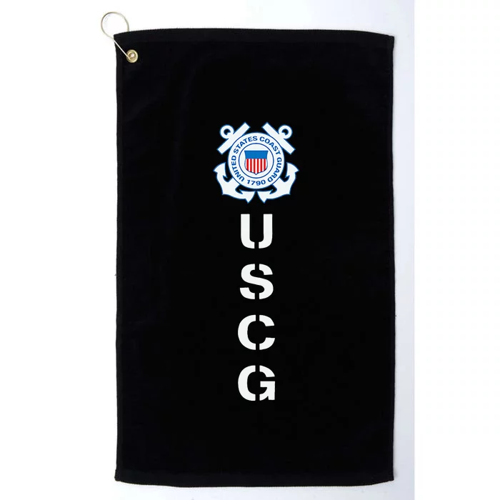 United States Coast Guard Uscg Platinum Collection Golf Towel