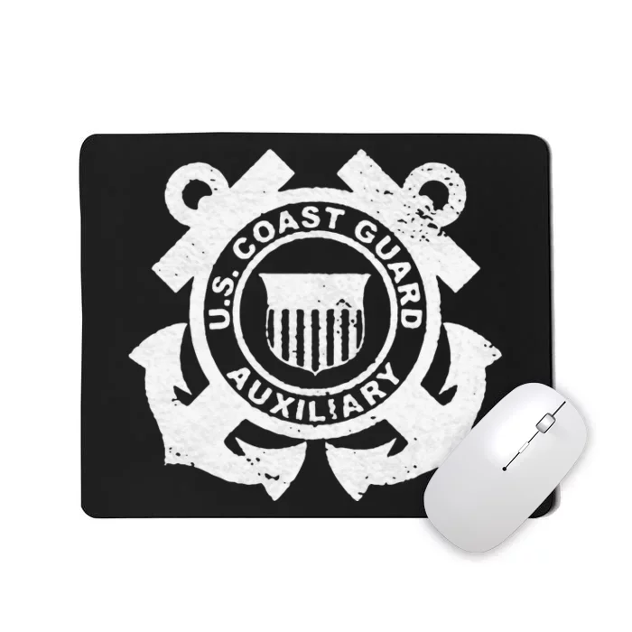 UNITED STATES COAST GUARD AUXILIARY USCG USCGA FLAG Mousepad