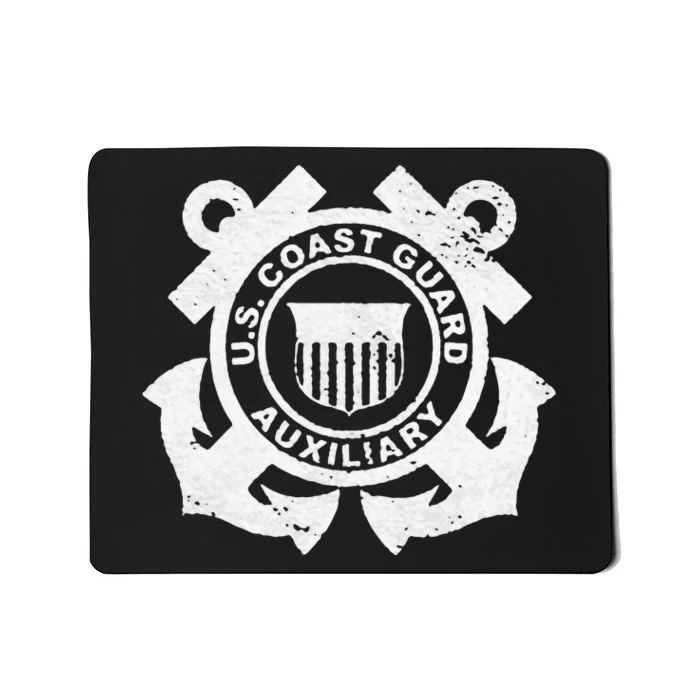 UNITED STATES COAST GUARD AUXILIARY USCG USCGA FLAG Mousepad