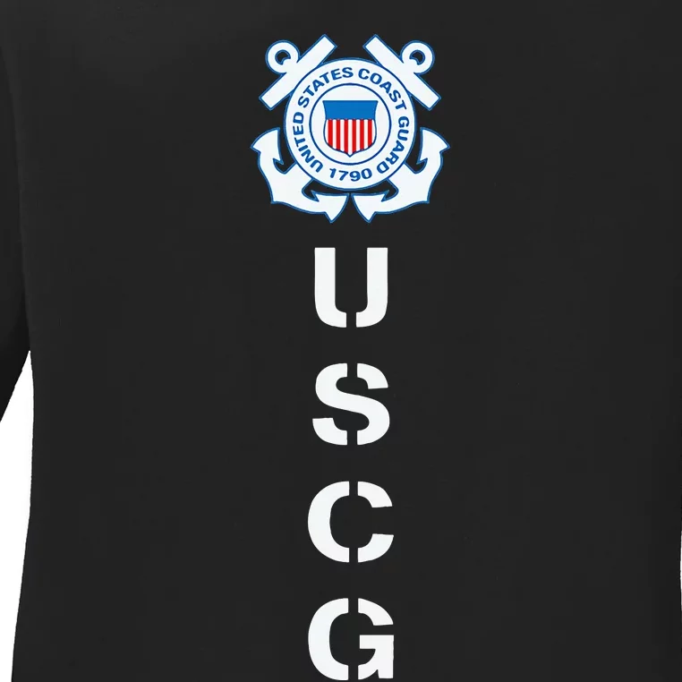 United States Coast Guard Uscg Ladies Long Sleeve Shirt