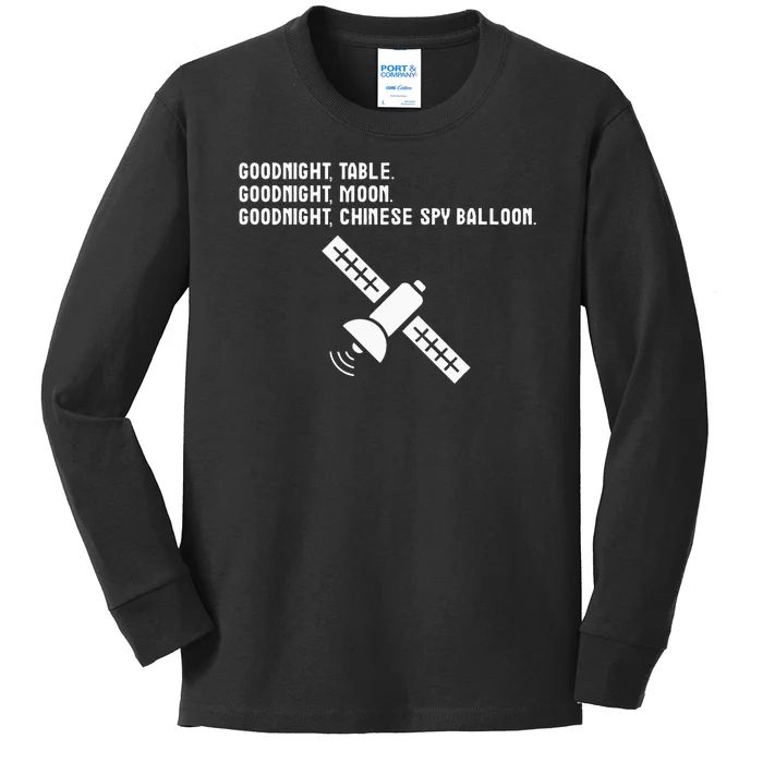 Us Shoots Down Chinese Airship Spy Balloon Over Atlantic Kids Long Sleeve Shirt