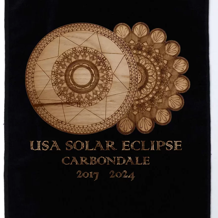 Usa Solar Eclipse Carbondale 2017 2024 Unique Gift Platinum Collection Golf Towel