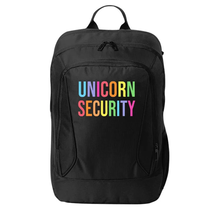 Unicorn Security Funny Birthday Girl Gifts Dad Mom Daughter City Backpack