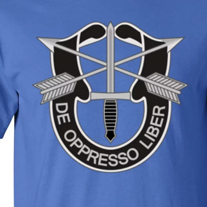 Us Special Forces Meaningful Gift De Oppresso Liber Cool Gift Tall T-Shirt