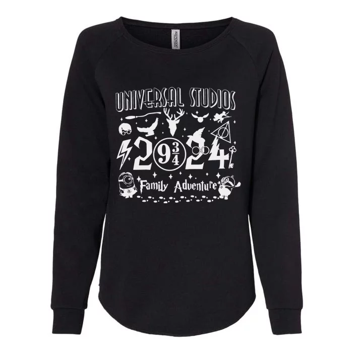 Universal Studios Family Adventure 2024 Matching Family Womens California Wash Sweatshirt