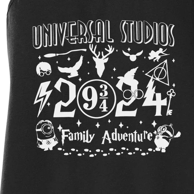 Universal Studios Family Adventure 2024 Matching Family Women's Racerback Tank