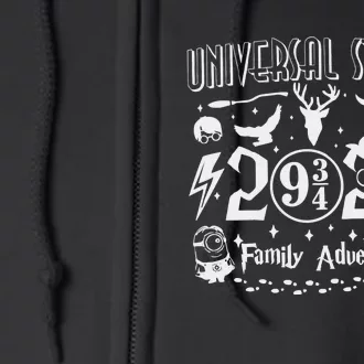 Universal Studios Family Adventure 2024 Matching Family Full Zip Hoodie