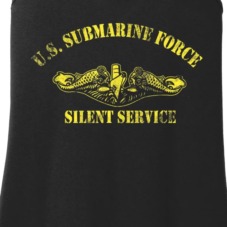 U.S Submarine Force Silent Service Veteran Submariner Ladies Essential Tank