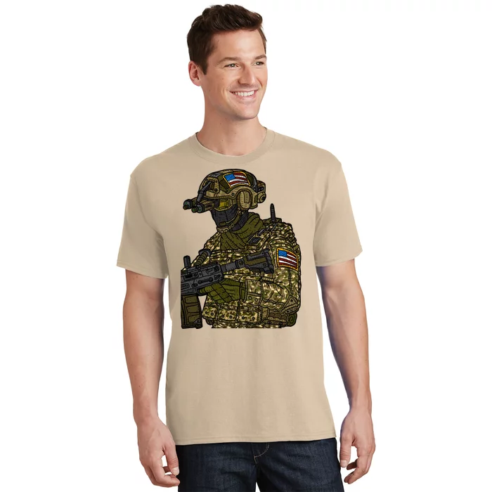 US Special Force Soldier Army T-Shirt