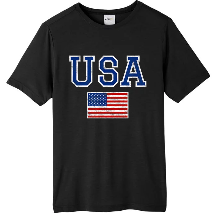 United States Flag & Patriotism Usa ChromaSoft Performance T-Shirt