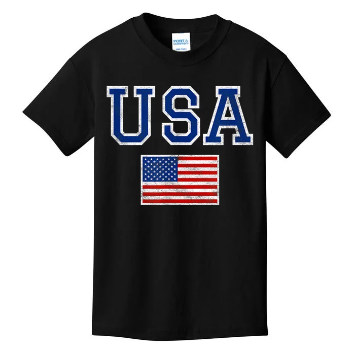 United States Flag & Patriotism Usa Kids T-Shirt