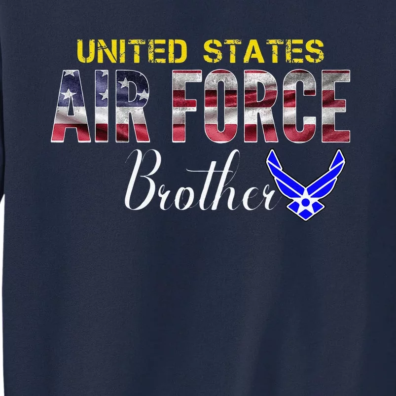 United States Flag American Air Force Brother Veteran Day Tall Sweatshirt