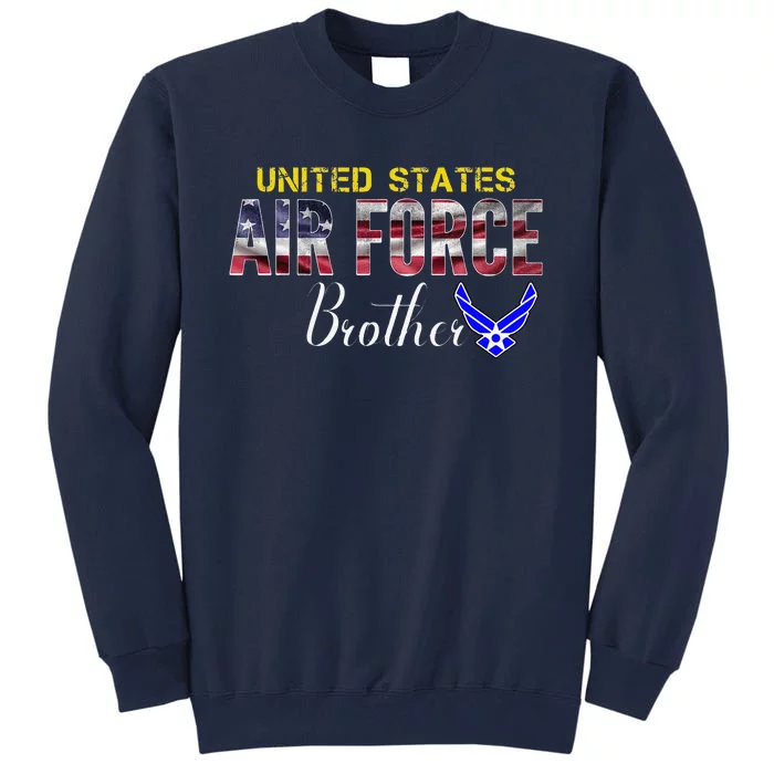 United States Flag American Air Force Brother Veteran Day Tall Sweatshirt