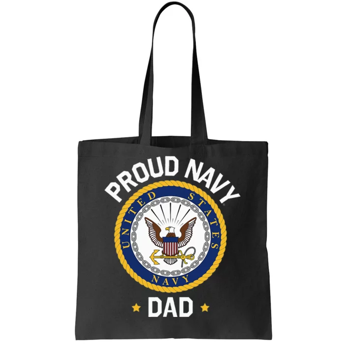 United States Fathers Day Proud Dad Tote Bag