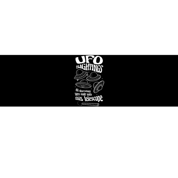 UFO Sightings Funny Bumper Sticker