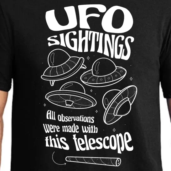 UFO Sightings Funny Pajama Set