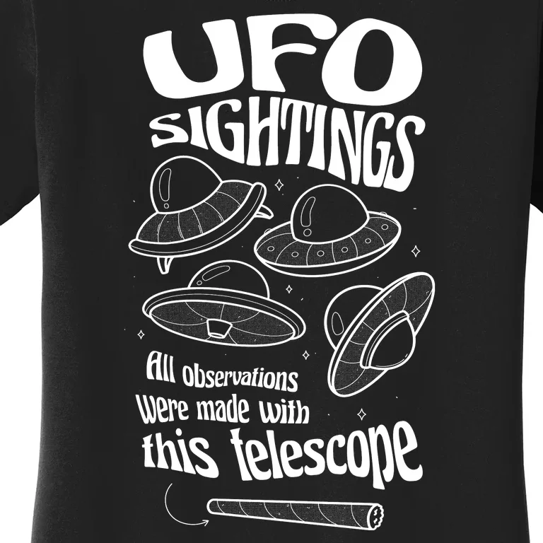 UFO Sightings Funny Women's T-Shirt