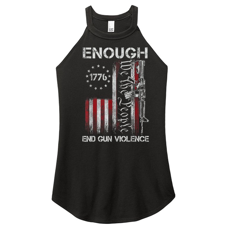 Uvalde Stop Gun Violence End Gun Violence Women’s Perfect Tri Rocker Tank