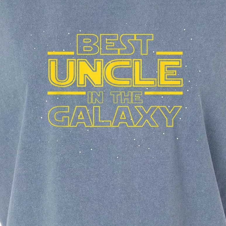 Uncle Shirt Gift for New Uncle, Best Uncle in the Galaxy Garment-Dyed Women's Muscle Tee