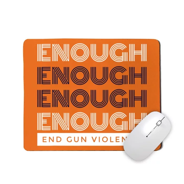 Uvalde Stop Gun Violence Enough End Gun Violence Mousepad