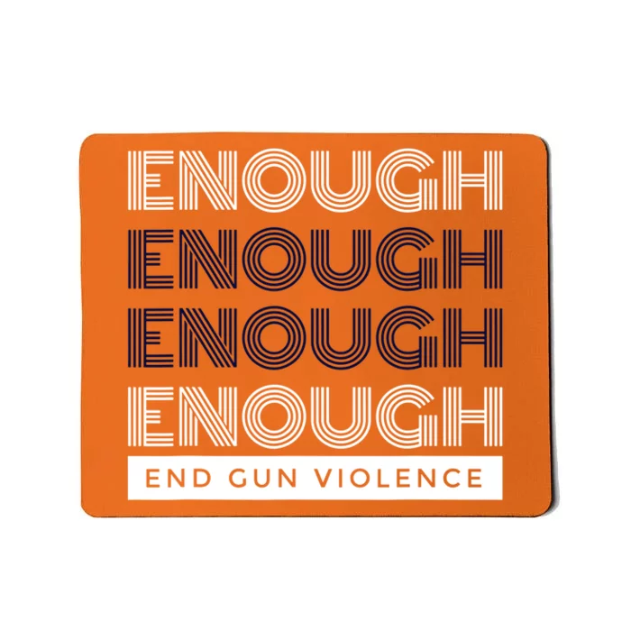 Uvalde Stop Gun Violence Enough End Gun Violence Mousepad