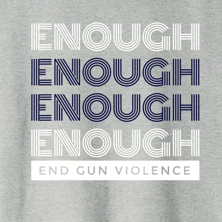 Uvalde Stop Gun Violence Enough End Gun Violence Women's Crop Top Tee