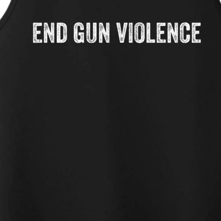 Uvalde Stop Gun Violence Performance Tank