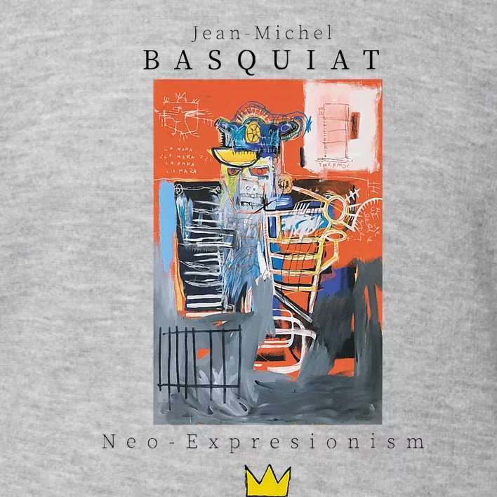 Urban Streetwear Graphics Basquiat Art Abstract Toddler Sweatshirt