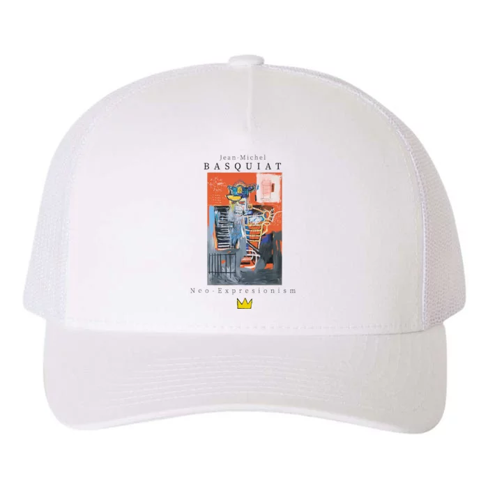 Urban Streetwear Graphics Basquiat Art Abstract Yupoong Adult 5-Panel Trucker Hat