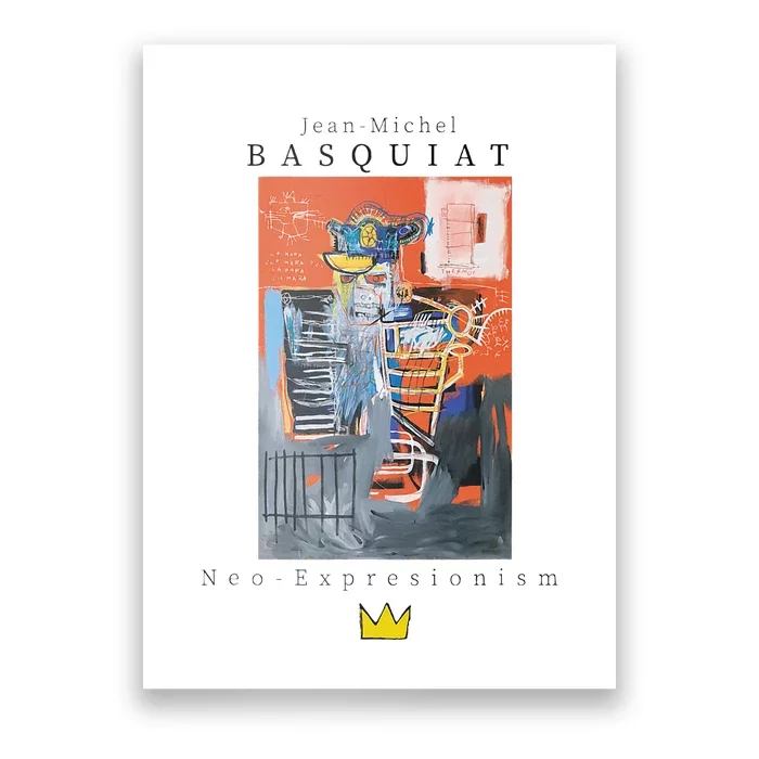 Urban Streetwear Graphics Basquiat Art Abstract Poster