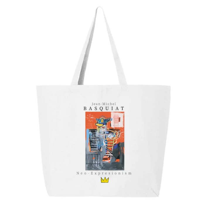 Urban Streetwear Graphics Basquiat Art Abstract 25L Jumbo Tote