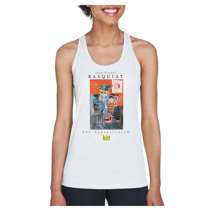 Urban Streetwear Graphics Basquiat Art Abstract Women's Racerback Tank