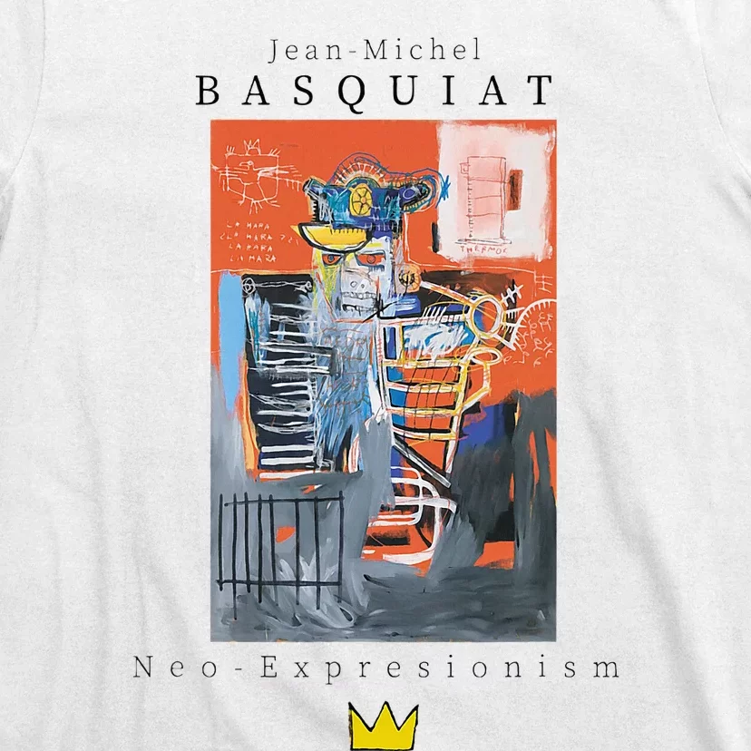 Urban Streetwear Graphics Basquiat Art Abstract T-Shirt