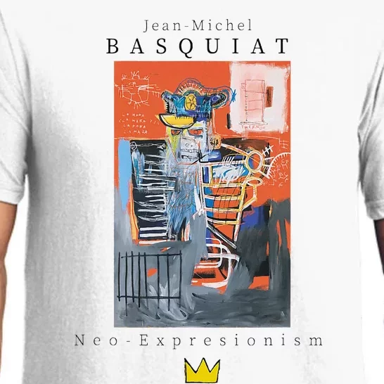 Urban Streetwear Graphics Basquiat Art Abstract Pajama Set