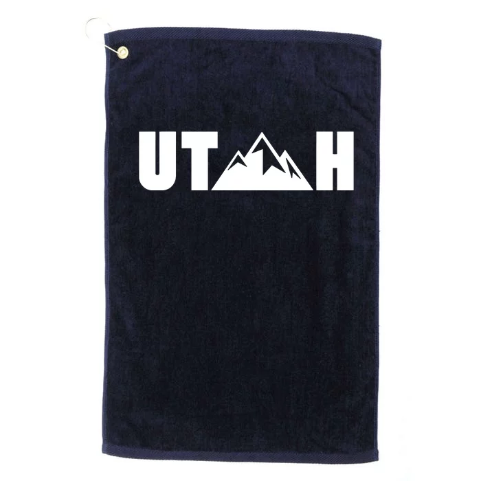 Utah State Gift Platinum Collection Golf Towel