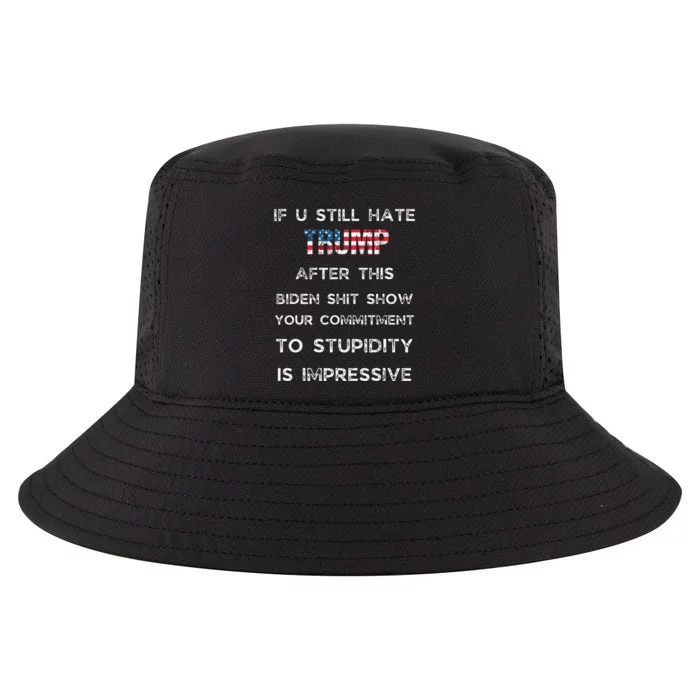 U Still Hate Trump After This Biden Cool Comfort Performance Bucket Hat