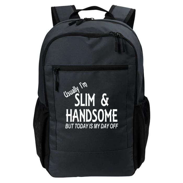 Usually Slim & Handsome Novelty Daily Commute Backpack