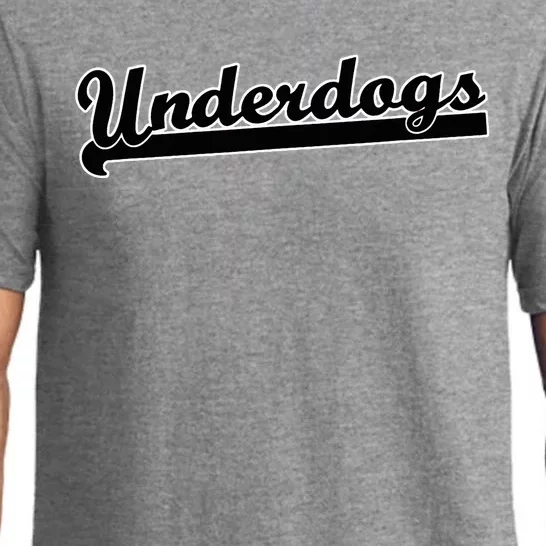 Underdogs Soccer Hockey Flag Football Basketball Baseball Pajama Set