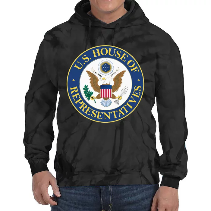 United States House Of Representatives Government Insignia Tie Dye Hoodie