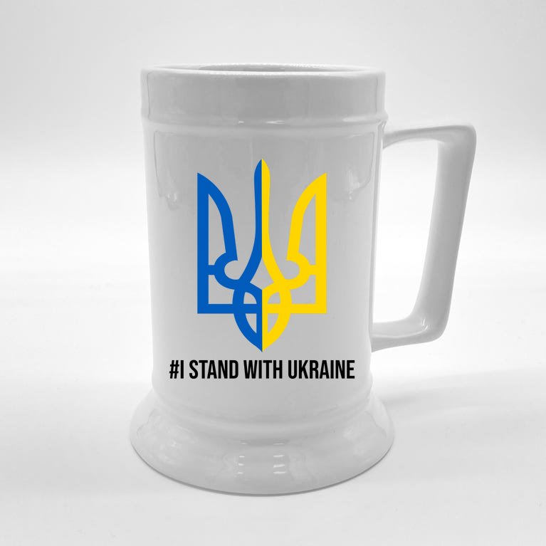 Ukraine Strong I Stand With Ukraine Beer Stein