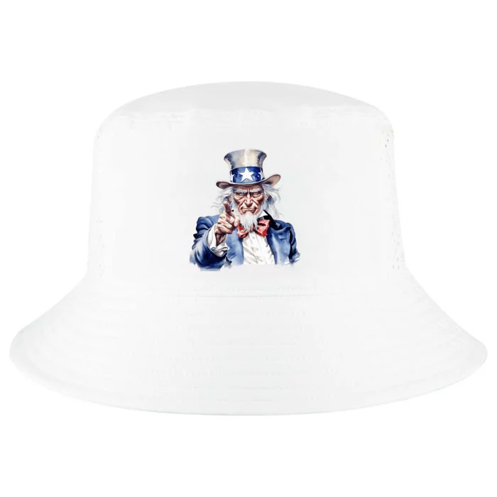 Uncle Sam I Want You | Uncle Sam Day Cool Comfort Performance Bucket Hat