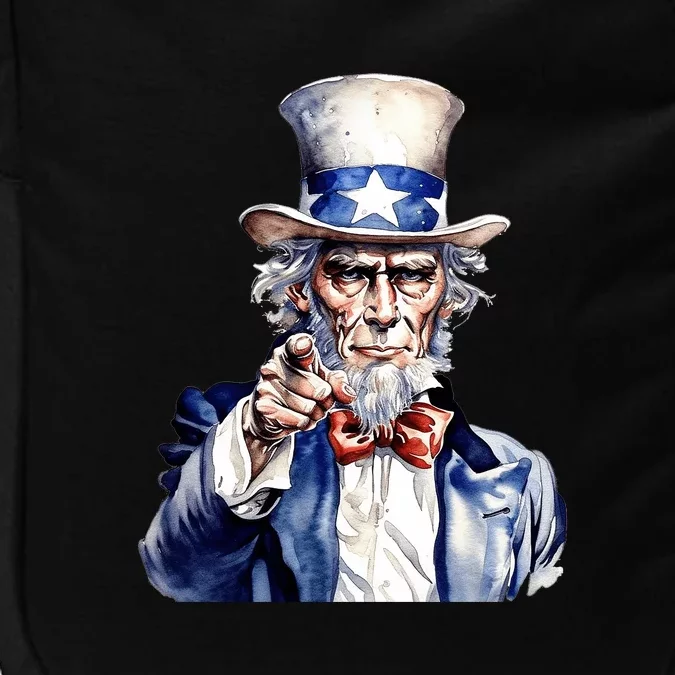 Uncle Sam I Want You | Uncle Sam Day Impact Tech Backpack