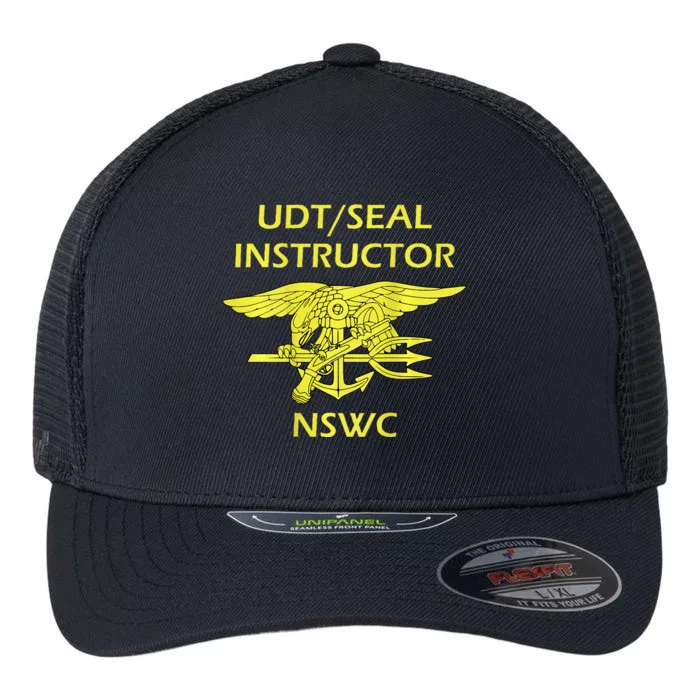 Udt Seal Instructor Uniform Nswc Us Bluejacket Naval Flexfit Unipanel Trucker Cap