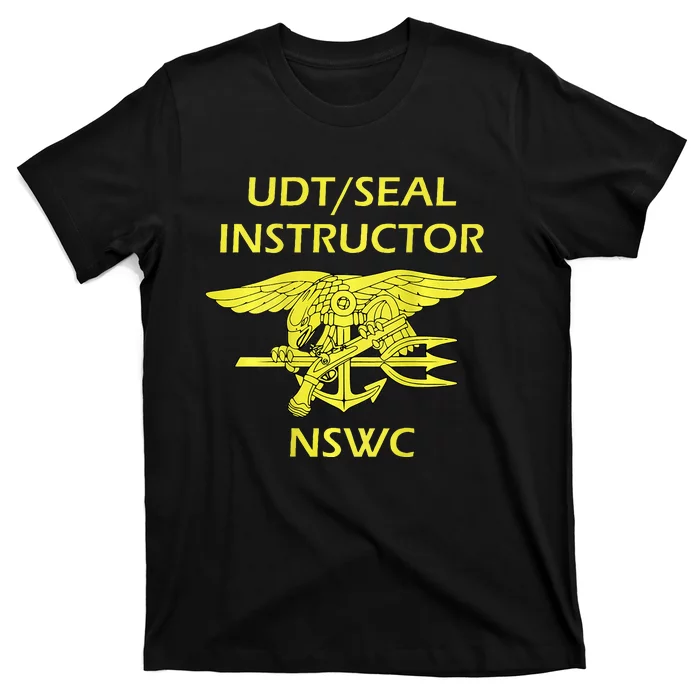 Udt Seal Instructor Uniform Nswc Us Bluejacket Naval T-Shirt