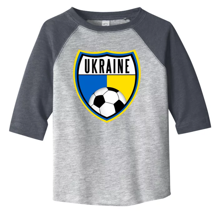 Ukraine Soccer Jersey Ukrainian Flag Toddler Fine Jersey T-Shirt